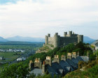 Harlech Castle, Merioneth, Wales, south south west aspect